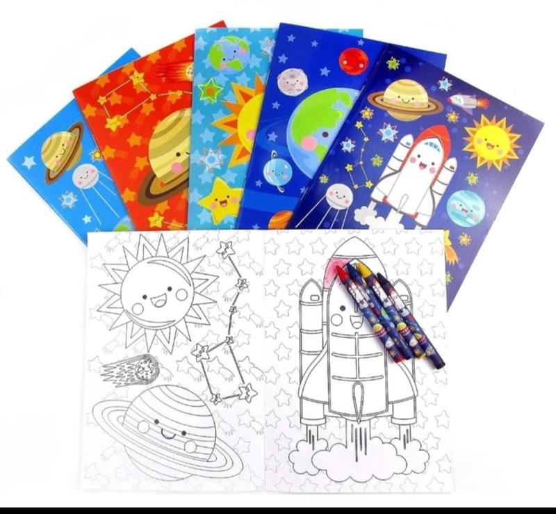 Colorbook with Crayons