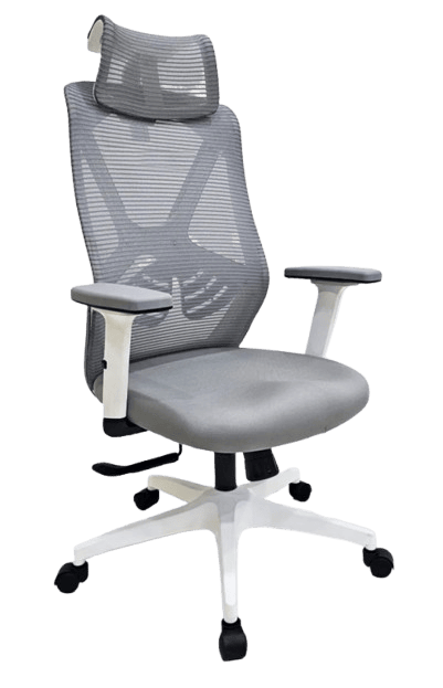 Finch White High back Chair