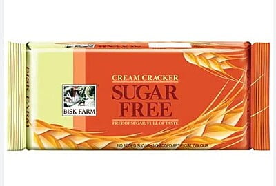 Bisk Fam Sugar Free Cream Cracker Biscuit, 300 g- Pouch Bisk Fam Sugar Free Cream Cracker Biscuit, 300 g- Pouch