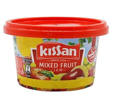 Kissan Mixed Fruit Jam, 100 g- Box