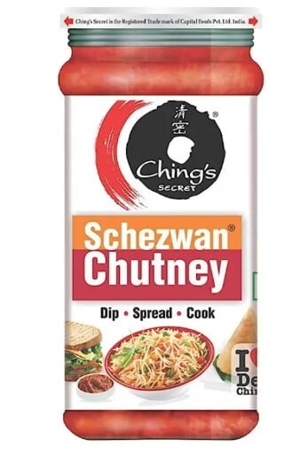 Ching's Secret Schezwan Chutney, 250g Bottle