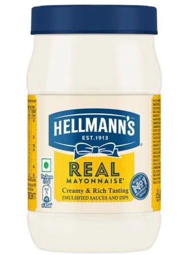 Hellmanns Veg Mayonnaise - Eggless, World's No.1 brand, 275 g