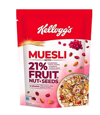Kellogg's Muesli With 21% Fruit,