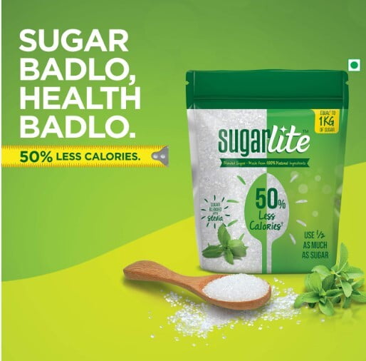 Sugarlite 50% less Calories Sugar/ Chino, 500g- Pouch Sugarlite 50% less Calories Sugar/ Chino, 500g- Pouch