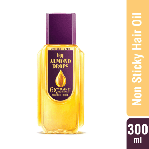 Bajaj Almond Drops Hair Oil, 300 ml Bajaj Almond Drops Hair Oil, 300 ml