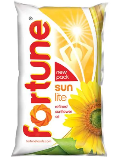 Fortune Ricebran Oil 1 L pouch