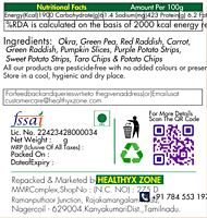Dried Vegetable Chips | Healthyx Zone