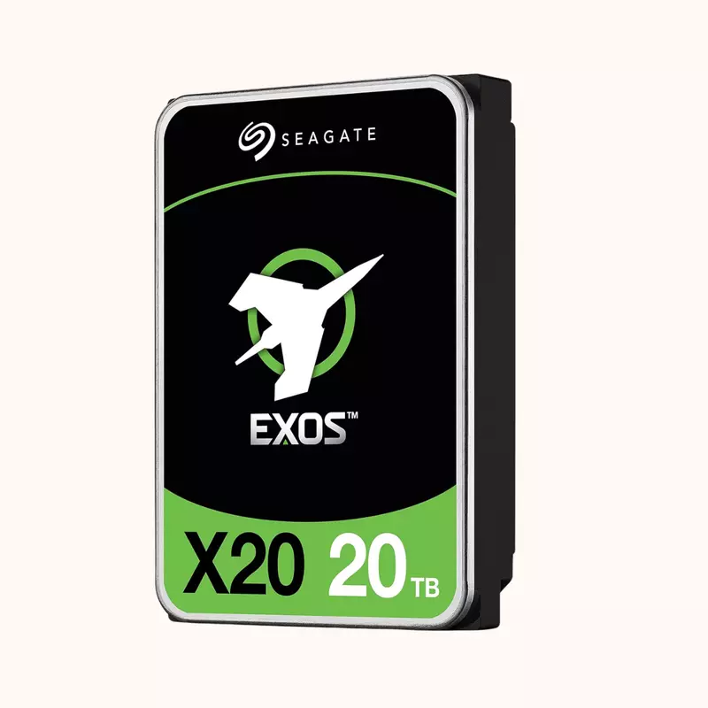 Seagate Exos X20 20TB SATA HDD SATA 6Gb/s 7200 RPM (ST20000NM007D)