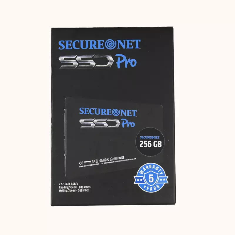 Secure Net 256GB TB SATA Pro SSD