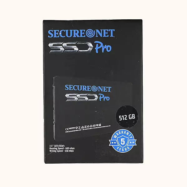 Secure Net 512GB TB SATA Pro SSD