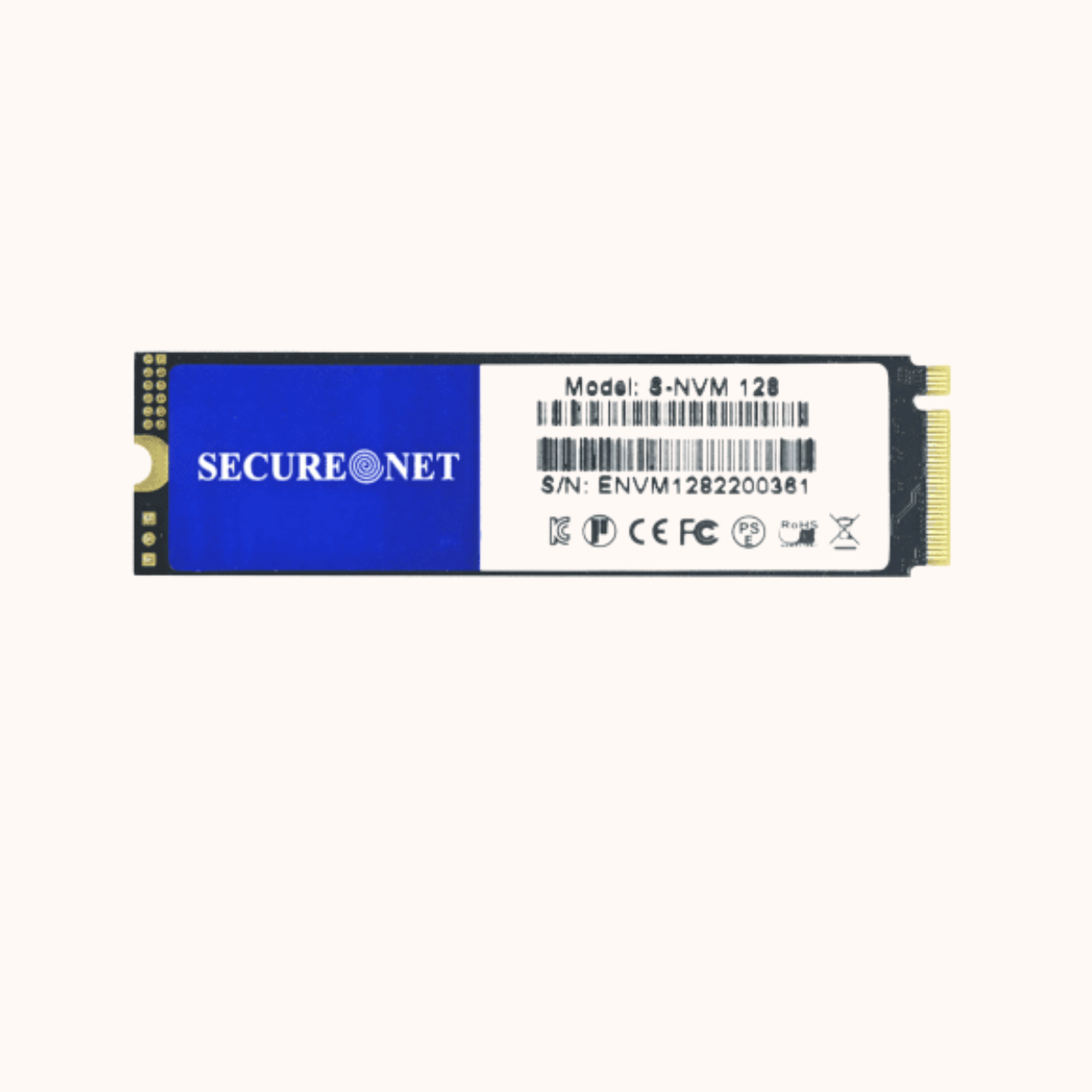 Secure Net SSD  - S-NVM 128 GB NVMe