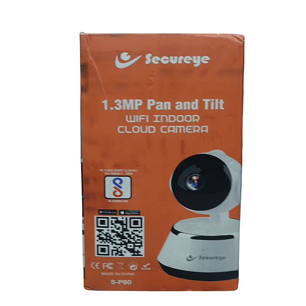 Secureye Indoor Cloud WiFi Camera – Smart Home Security | HD Video | Mobile App Access