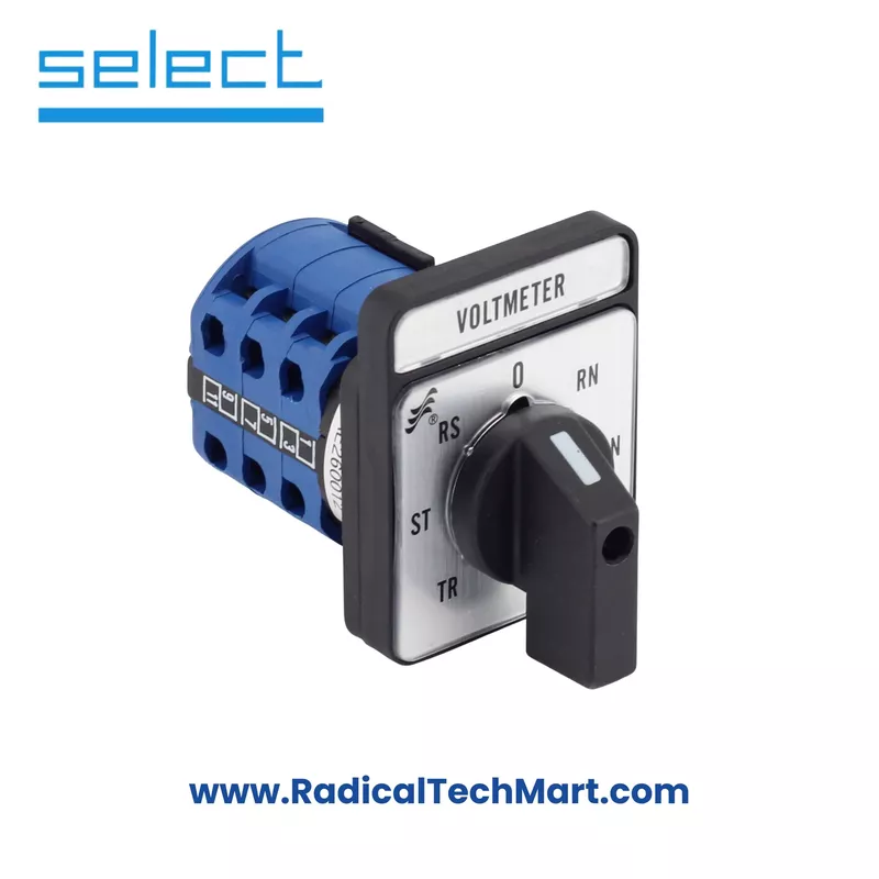 Select Voltmeter Selector Switch