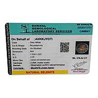 ANKKJYOTI Selenite Charging Air Plate (Shree Yantra Golden Carving) 6" x 1"