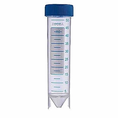 Centrifuge tubes 50ml capacity Self Standing Pack of 10