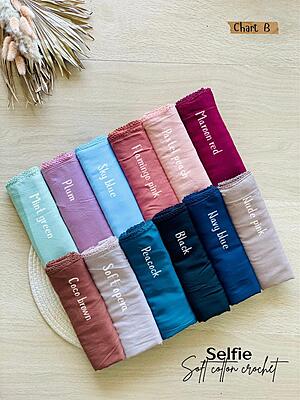 Selfie Super Soft Cotton Hijabs
