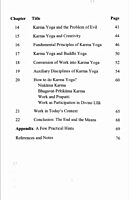 Selfless Work - Its Basis Methods and Fulfilment