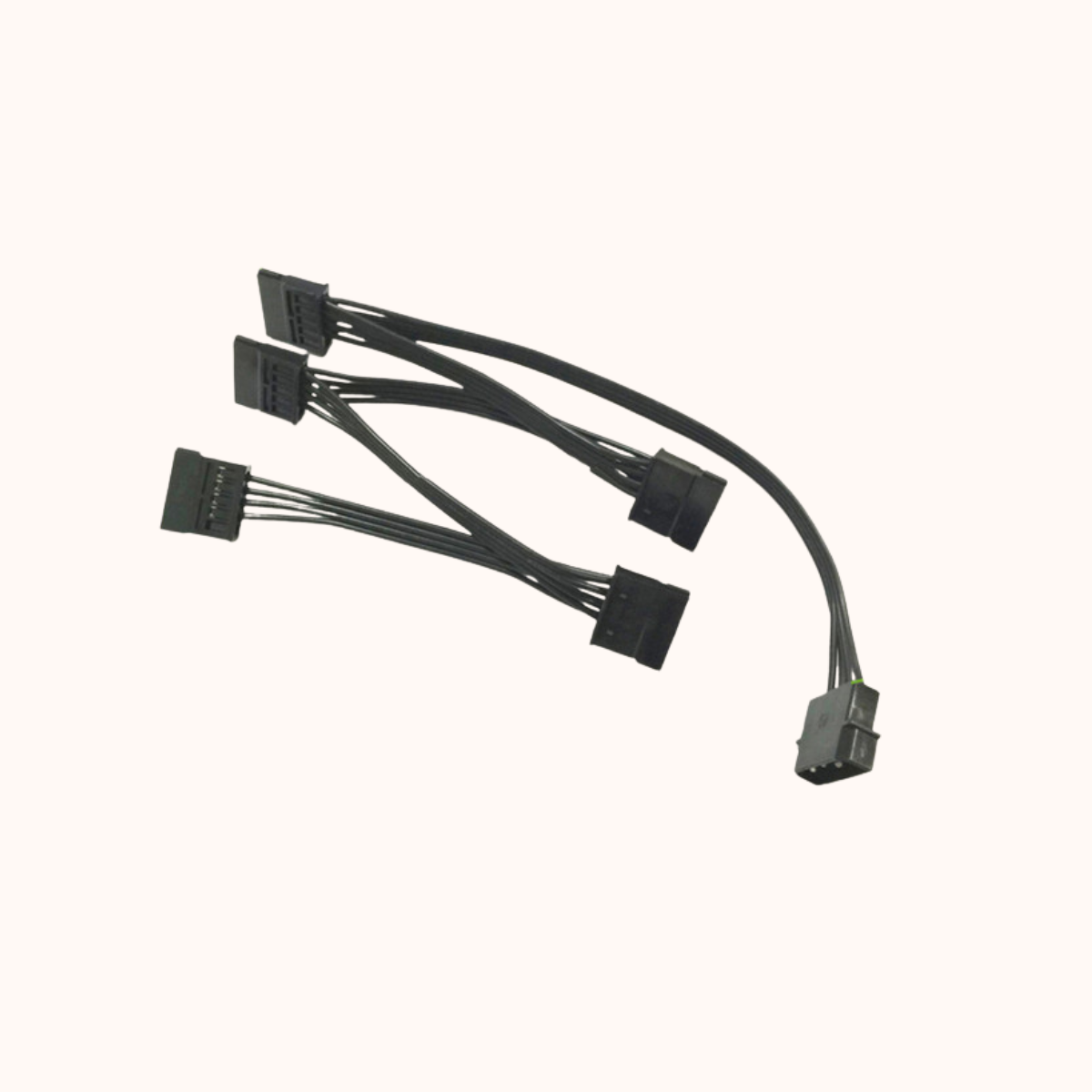 Serial -ATA Power Cable PSU SATA cable Black