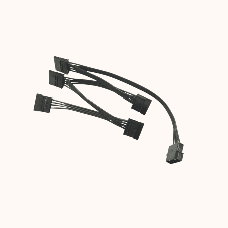 Serial -ATA Power Cable PSU SATA cable Black