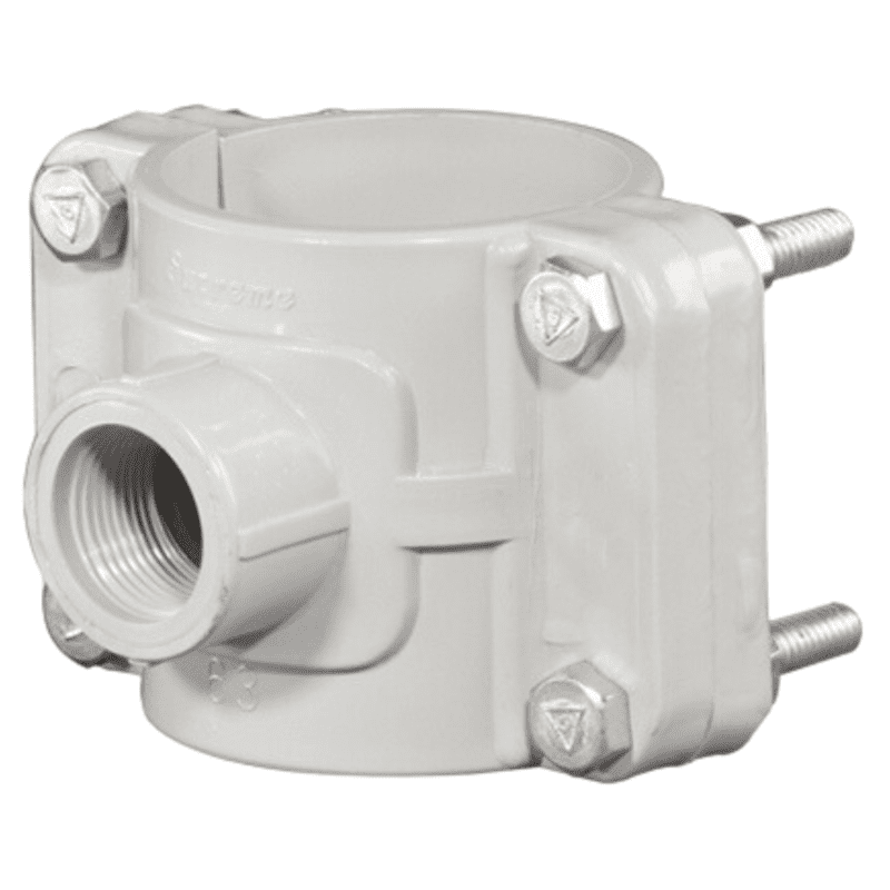 Service Saddle, 63 mm, 2" Inch, Agriculture PVC Fittings