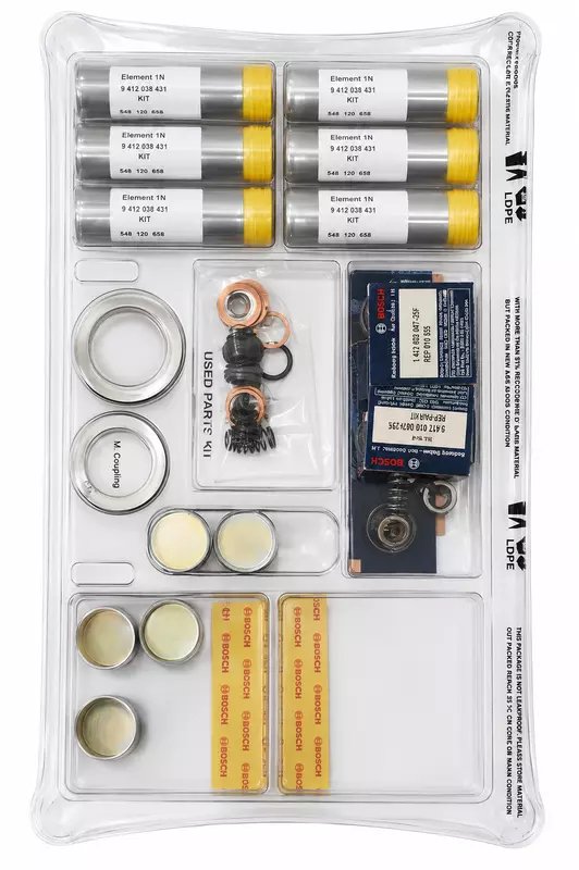 BOSCH - SERVICE KIT 4 CYLINDER - SUITABLE FOR ALL DIESEL VEHICLE FIPS | F002A15117