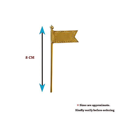 Brass Lord Murugan Vel with Seval Kodi