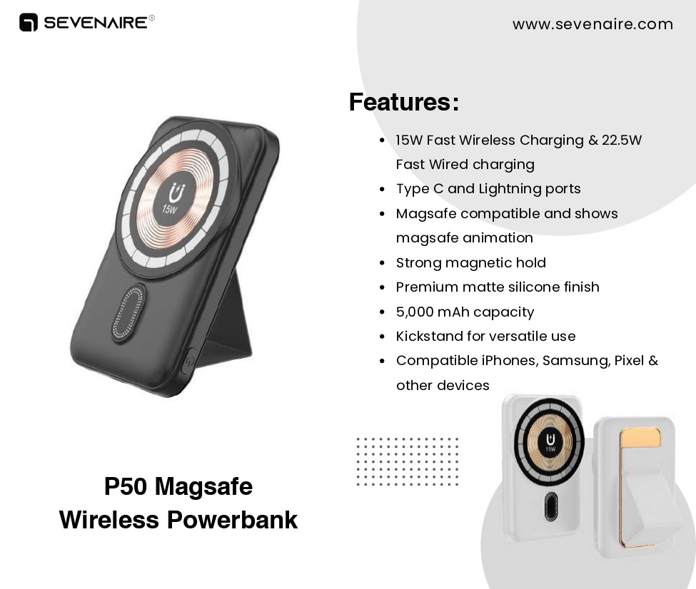 Powerbanks Sevenaire