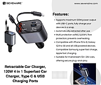 Car Chargers Sevenaire