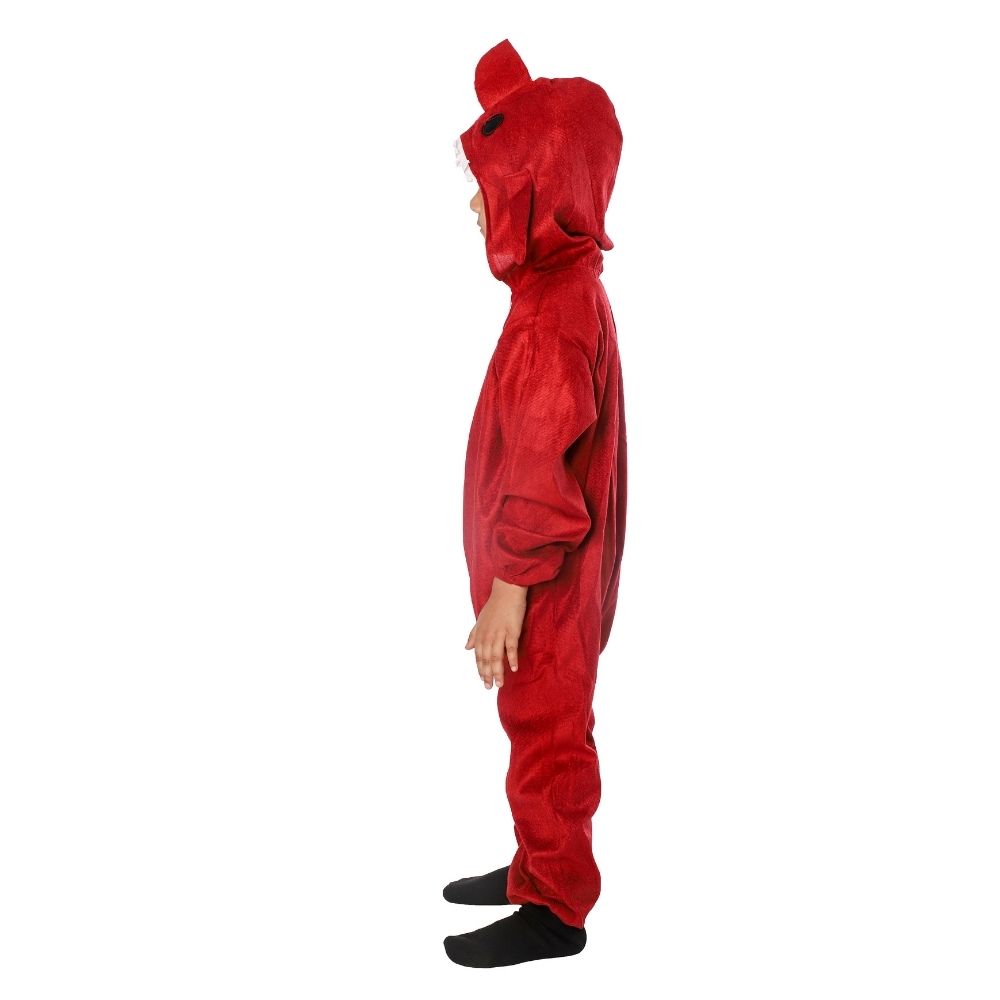 Shark Fancy Dress Costume in Red Shark Fancy Dress Costume in Red