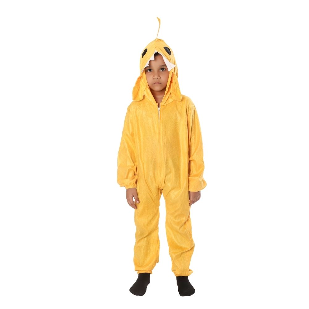 Shark Fancy Dress Costume in Yellow