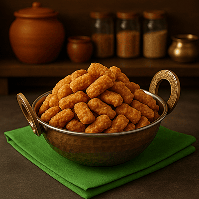 Jaggery Chips (Sharkara Puratti)