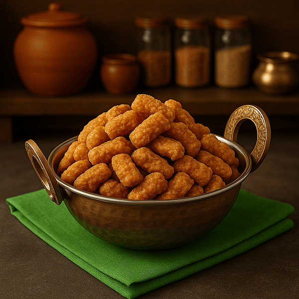 Jaggery Chips (Sharkara Puratti)