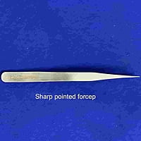 Entomological Forceps - 14cm single sharp pointed - LIEA-04
