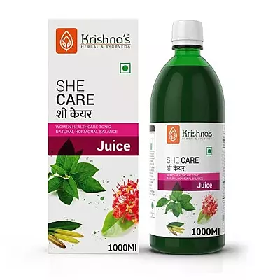 Krishna's She Care Juice - Natural Women's Health & Wellness Drink- 1000ml