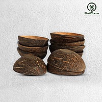 Natural Finish Shell Bowl Oval cut