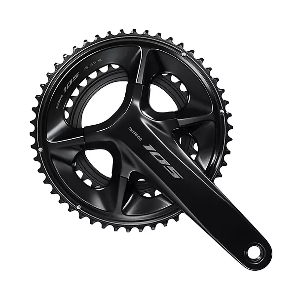 Shimano 105 FC-R7100 2x12-Speed Road Crankset (50-34T)