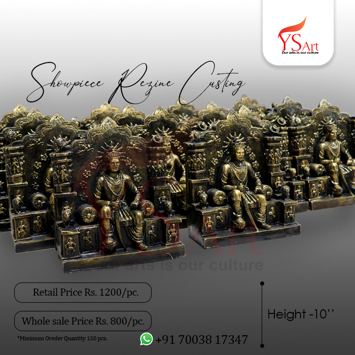 resin casting showpiece for home décor