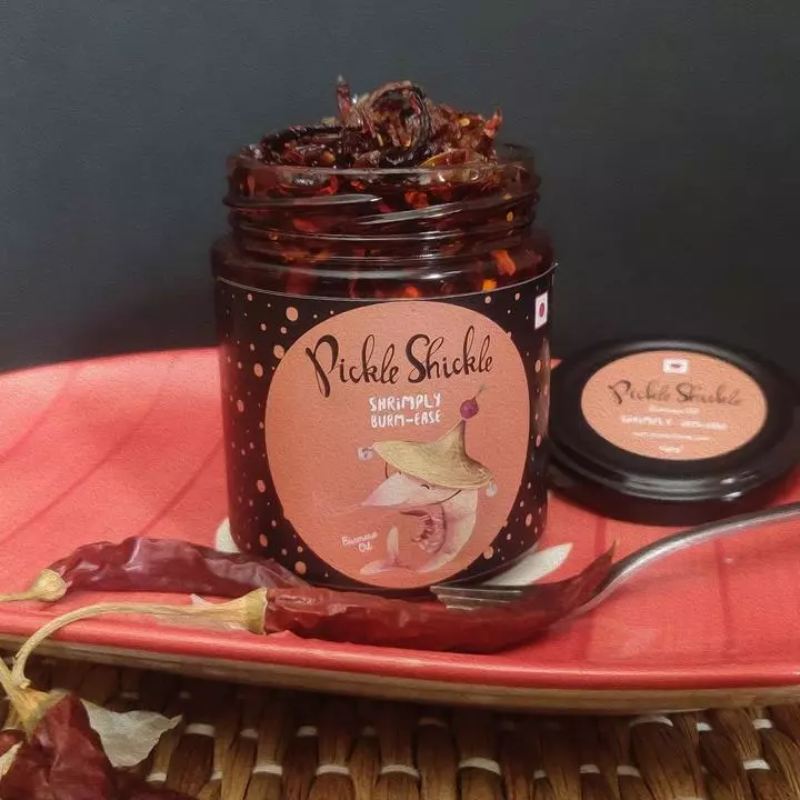Shrimply Burm-Ease (Shrimp Chilli Oil) - Pickle Shickle