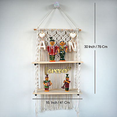 Shubh Vivah Forever - Customized Macramé Wall Hanging