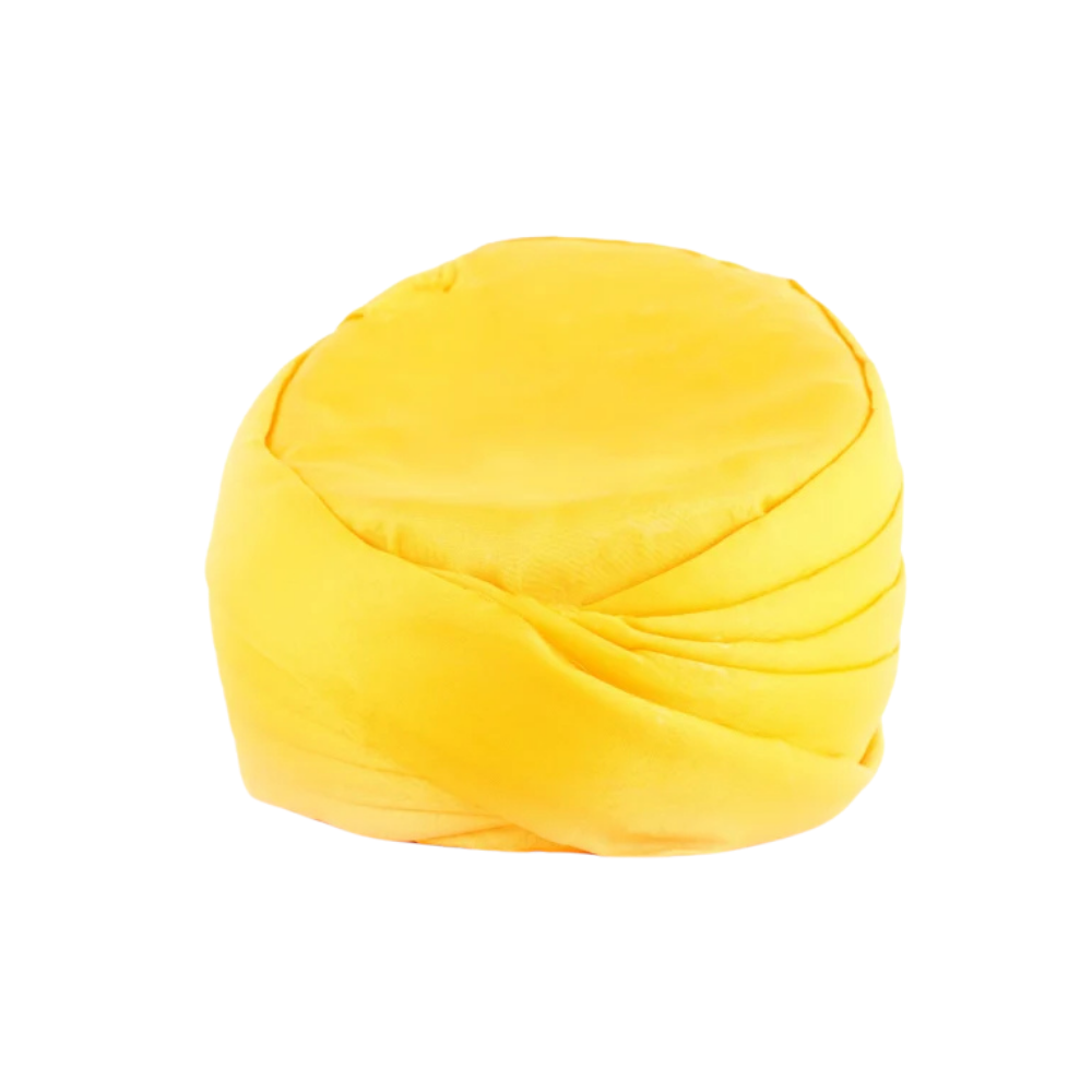 Sikh Punjabi Safa / Pagadi Yellow Sikh Punjabi Safa / Pagadi Yellow