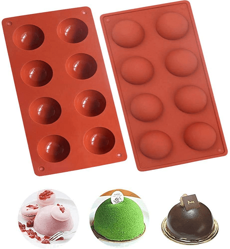 Chocolate Silicon Sphere Mould 8 in 1