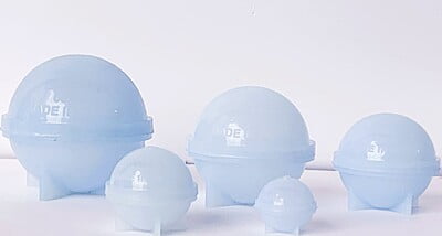 Ultimakes Silicon Ball Mould (Set of 5)