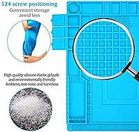 Heat Insulation Silicone Repair Mat | 500°C Heat Resistant Soldering Mat | Anti-Static, Magnetic Workstation for Phone, Laptop & PCB Repair Heat Insulation Silicone Repair Mat | 500°C Heat Resistant Soldering Mat | Anti-Static, Magnetic Workstation for Phone, Laptop & PCB Repair
