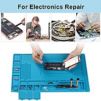 Heat Insulation Silicone Repair Mat | 500°C Heat Resistant Soldering Mat | Anti-Static, Magnetic Workstation for Phone, Laptop & PCB Repair Heat Insulation Silicone Repair Mat | 500°C Heat Resistant Soldering Mat | Anti-Static, Magnetic Workstation for Phone, Laptop & PCB Repair