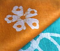 Green Mustard Linen Saree with BP