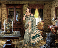 Samudrika Kashmiri Pista Silk