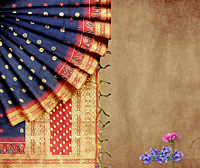 Samudrika Blue Kashmiri Silk Samudrika Blue Kashmiri Silk