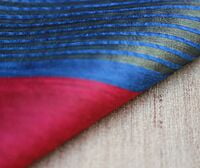 Ghicha Silk Handloom Tussar Azera  Blue Majenta with BP