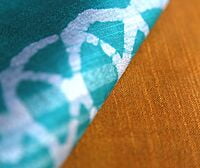 Green Mustard Linen Saree with BP