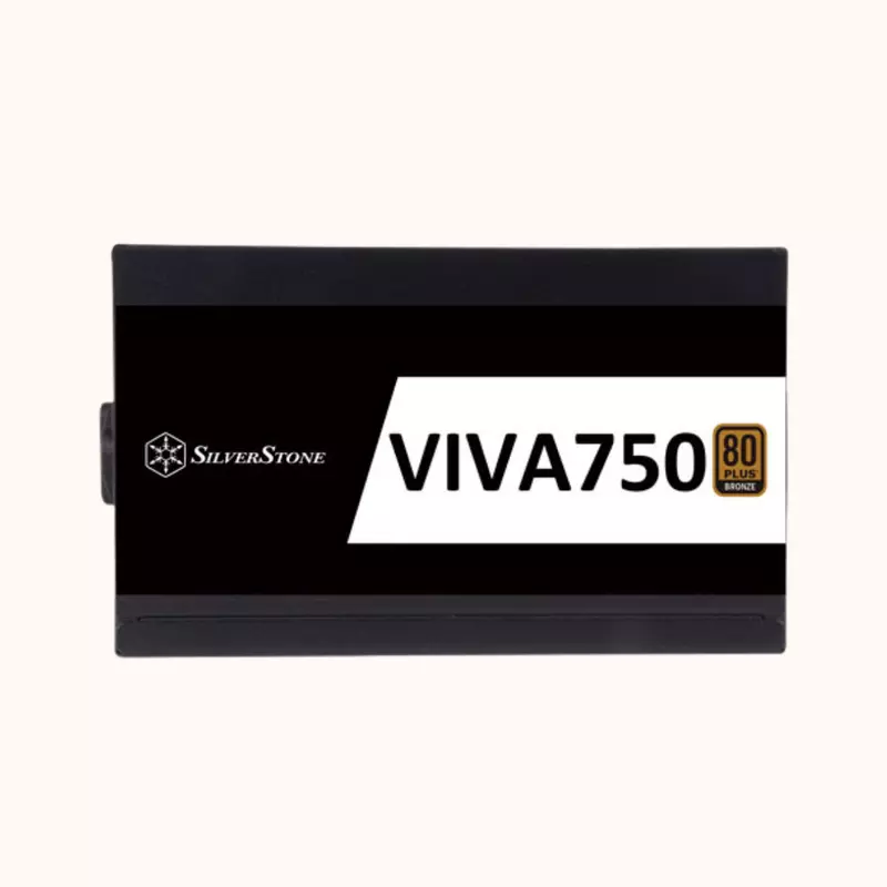 SilverStone Power supply 750Watt 80 Plus SMPS (VIVA 750 Bronze)